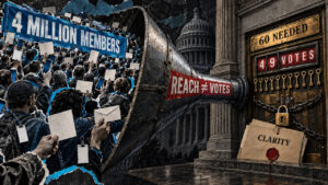 Stand With Crypto’s 4 million registered advocates couldn’t get the CLARITY Act through the Senate