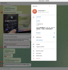 Kim Jong-un’s Launderer Made a New Friend on Telegram: It Was ZachXBT